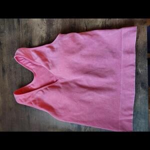 JoyLab Pink Ribbed Tank Top